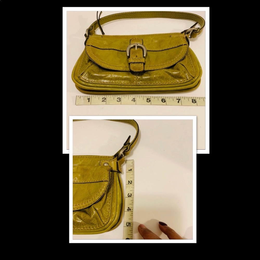 Fossil Mini Bag in Mustard Yellow - Picture 7 of 8